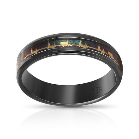 Кольцо из серебра с керамикой и эмалью 2090₽