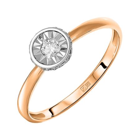 Золотое кольцо с бриллиантами 54990₽