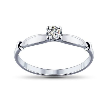 Кольцо SOKOLOV из серебра с фианитами 990₽