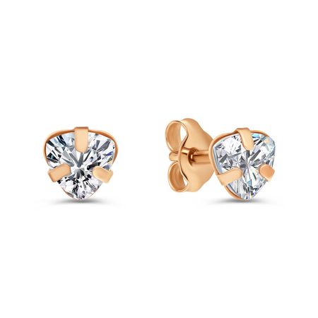 Серебряные серьги с фианитами 790₽