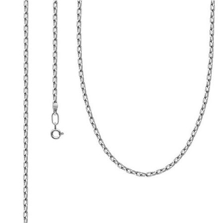 Золотая полновесная цепочка Якорь с алмазной гранью 31560₽