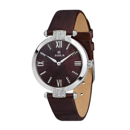 Серебряные женские часы НИКА Slimline 01112961В 21660₽