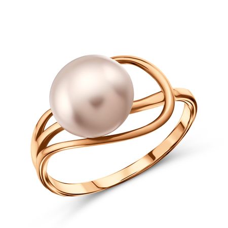 Кольцо из золота с жемчугом 10990₽