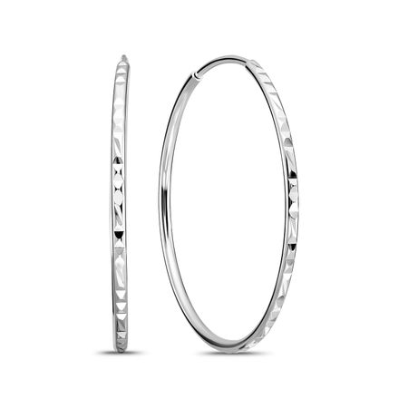 Серебряные серьги-конго 1390₽