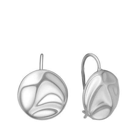 Серебряные серьги с родированием 1400₽