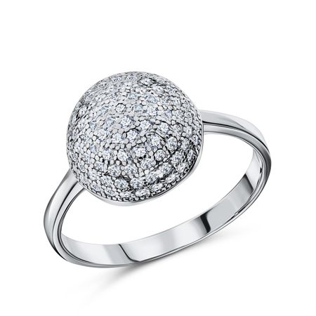 Кольцо из серебра с фианитами 1130₽
