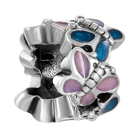 Подвеска-шарм TALANT Бабочка из серебра с эмалью 1290₽