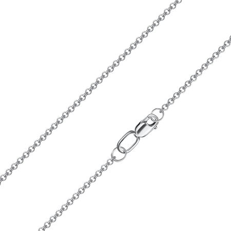 Серебряная цепочка Бельцер с родированием 1190₽