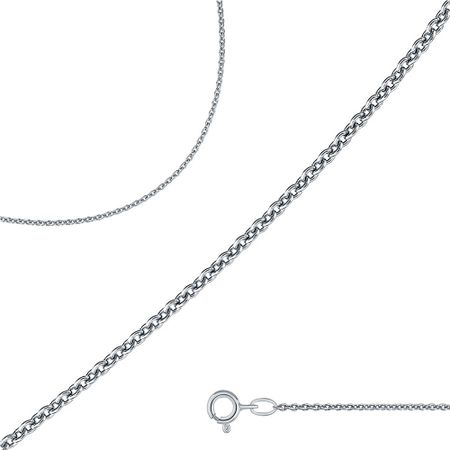 Серебряная цепочка Якорь с алмазной гранью и родированием 660₽