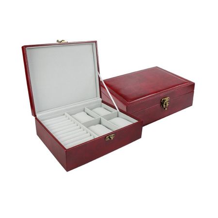 Шкатулка для ювелирных украшений Лидер из искусственной кожи 990₽