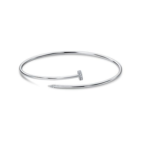 Золотой браслет с бриллиантами и родированием 74990₽