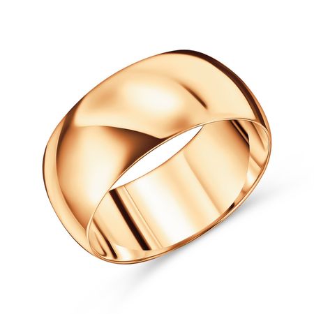 Золотое гладкое обручальное кольцо 8 мм 68770₽