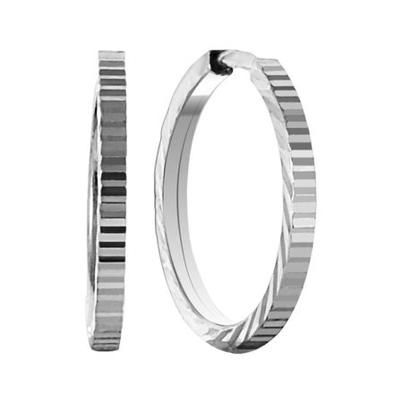 Серьги-конго из серебра 690₽