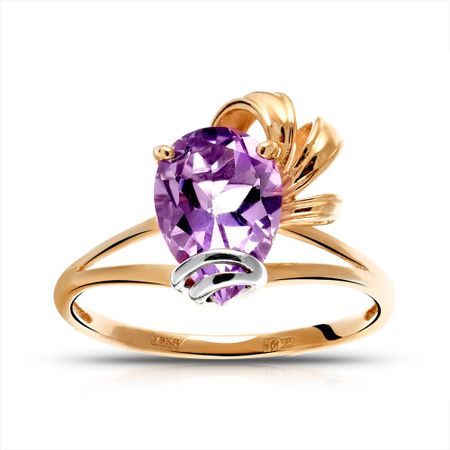 Кольцо из золота с аметистом 25990₽