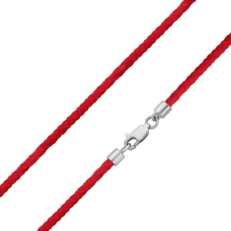 Кожаный шнурок с серебряным замком 1200₽