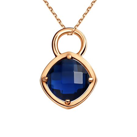 Золотая подвеска с фианитом 4790₽