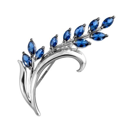 Брошь SOKOLOV из серебра с фианитами 3500₽