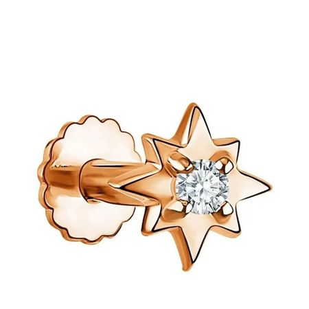 Золотой пирсинг с фианитом 3490₽