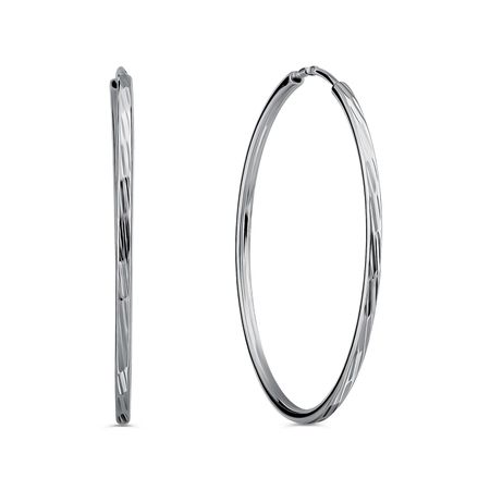 Серебряные серьги с алмазной гранью и родированием 1490₽