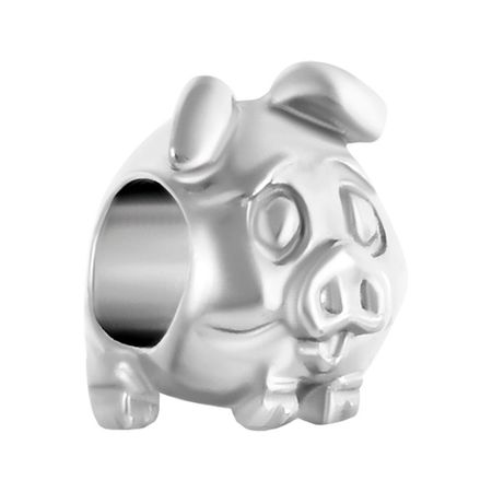 Подвеска-шарм Поросенок из серебра 790₽