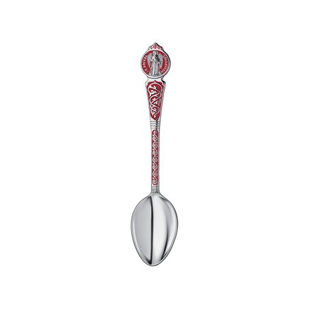 Серебряная чайная ложка с эмалью 5600₽