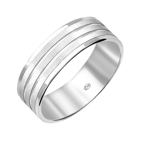 Серебряное обручальное кольцо 990₽