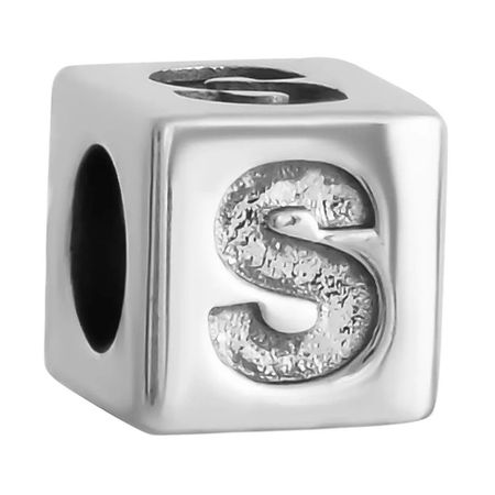 Подвеска-шарм TALANT буква S из серебра 990₽