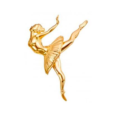 Брошь Балерина из серебра 3990₽