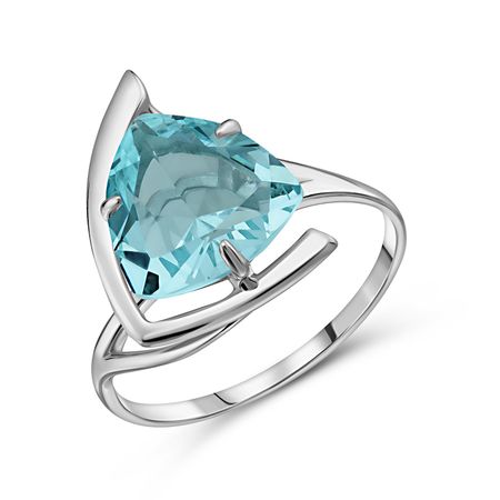 Кольцо из серебра с топазом 1890₽