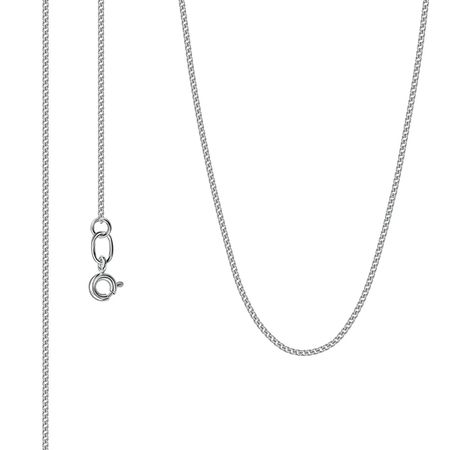 Серебряная цепочка Двойной панцирь с алмазной гранью 790₽