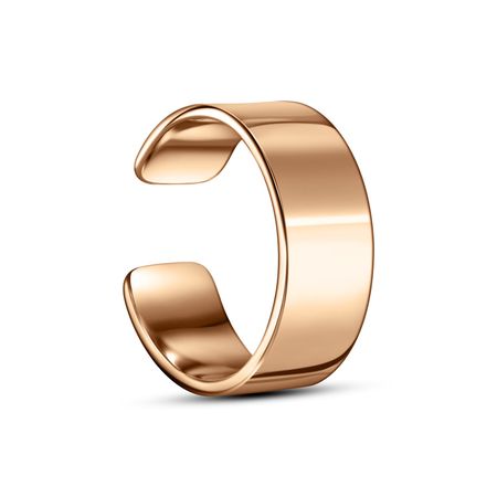 Серебряная серьга с позолотой и родированием 1500₽