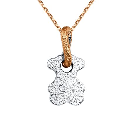 Серебряная подвеска с позолотой и родированием 980₽