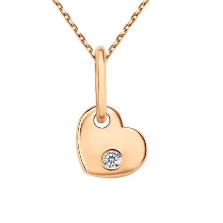 Золотая подвеска с фианитом 4990₽