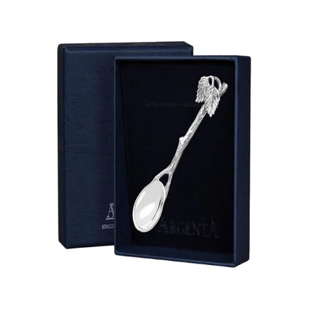 Ложка для соли Зачарованный лес из серебра 3710₽