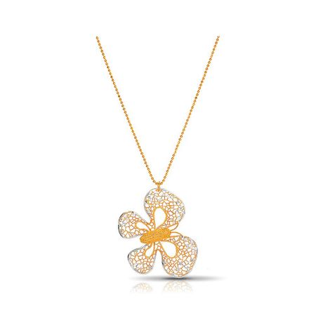 Серебряное колье с позолотой 8240₽
