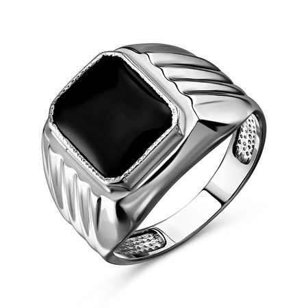 Серебряная печатка с ониксом 1490₽