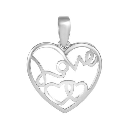 Подвеска TALANT LOVE из серебра 800₽