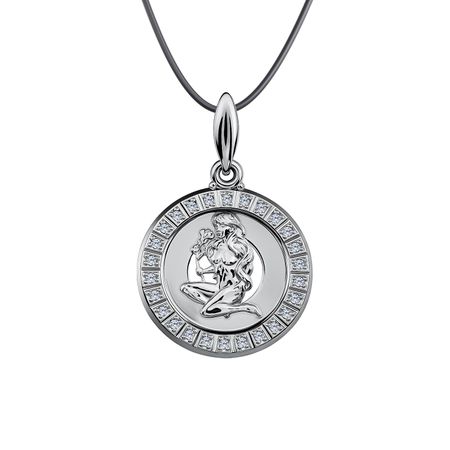 Серебряная подвеска со знаком зодиака Дева 1190₽