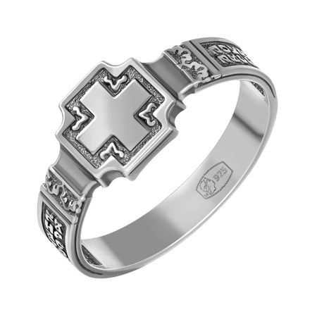 Кольцо Спаси и сохрани из серебра 1290₽