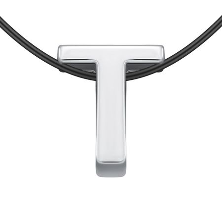 Серебряная подвеска с родированием 249₽