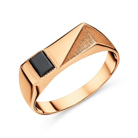 Золотая печатка с фианитом 33270₽