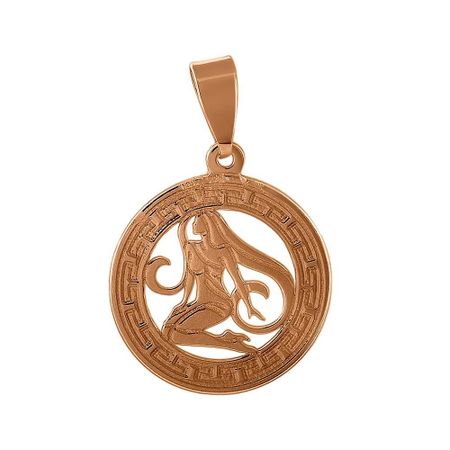 Серебряная подвеска со знаком зодиака Дева 249₽