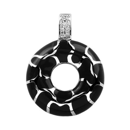 Золотая подвеска с эмалью и фианитами 61990₽