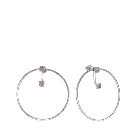 Серьги-пусеты SOKOLOV из серебра с аметистами 3990₽