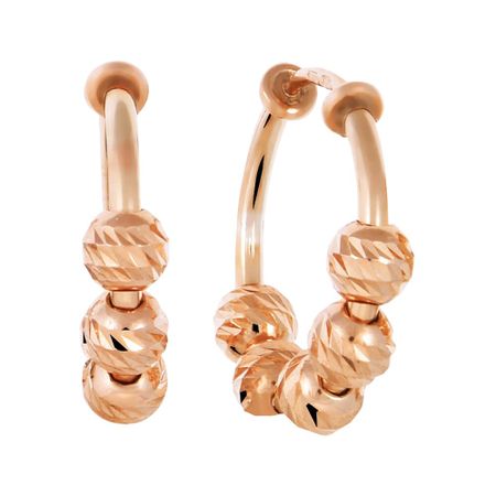 Серьги-конго из серебра 1690₽