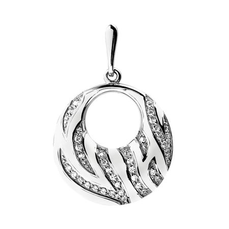 Золотая подвеска с эмалью и фианитами 33990₽