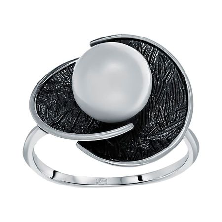 Кольцо из серебра с жемчугом 2390₽