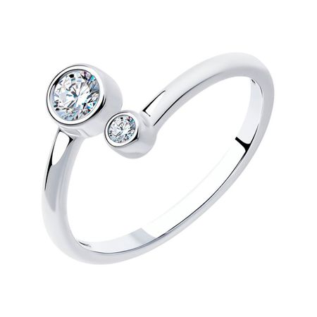 Кольцо SOKOLOV из серебра с фианитами 249₽