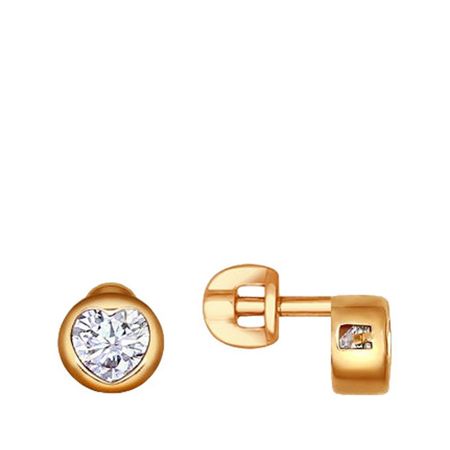 Серьги-пусеты SOKOLOV из серебра с фианитами 1490₽