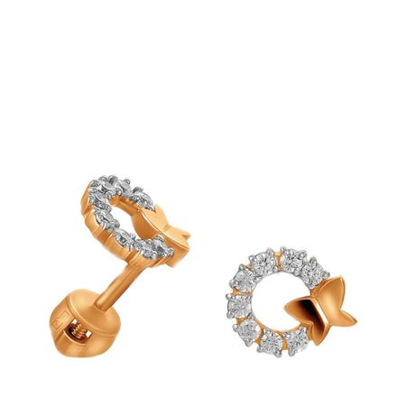 Серьги-пусеты TALANT из золота с фианитами 19990₽